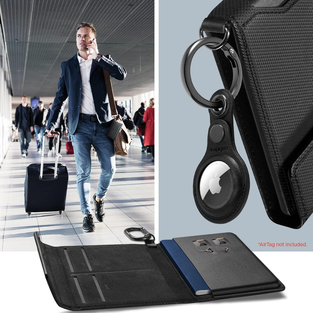 Multi-functional Travel Passport Organizer with RFID Protection