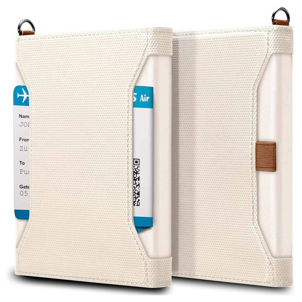Multi-functional Travel Passport Organizer with RFID Protection