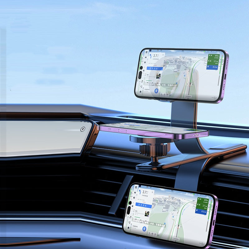 Classic Magnetic Car Phone Mount with Adjustable Arm