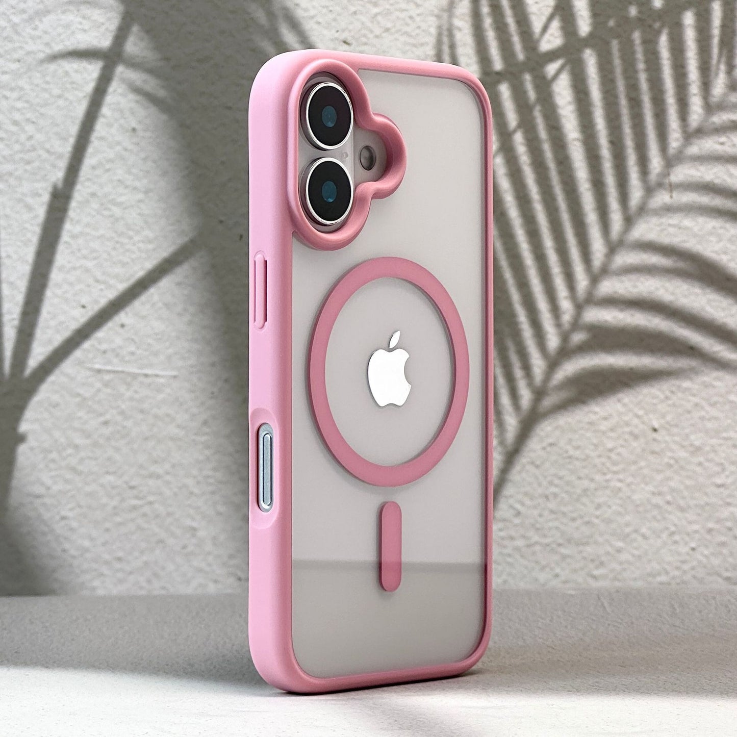 MagSafe-Compatible Transparent iPhone Case with Shockproof Protection