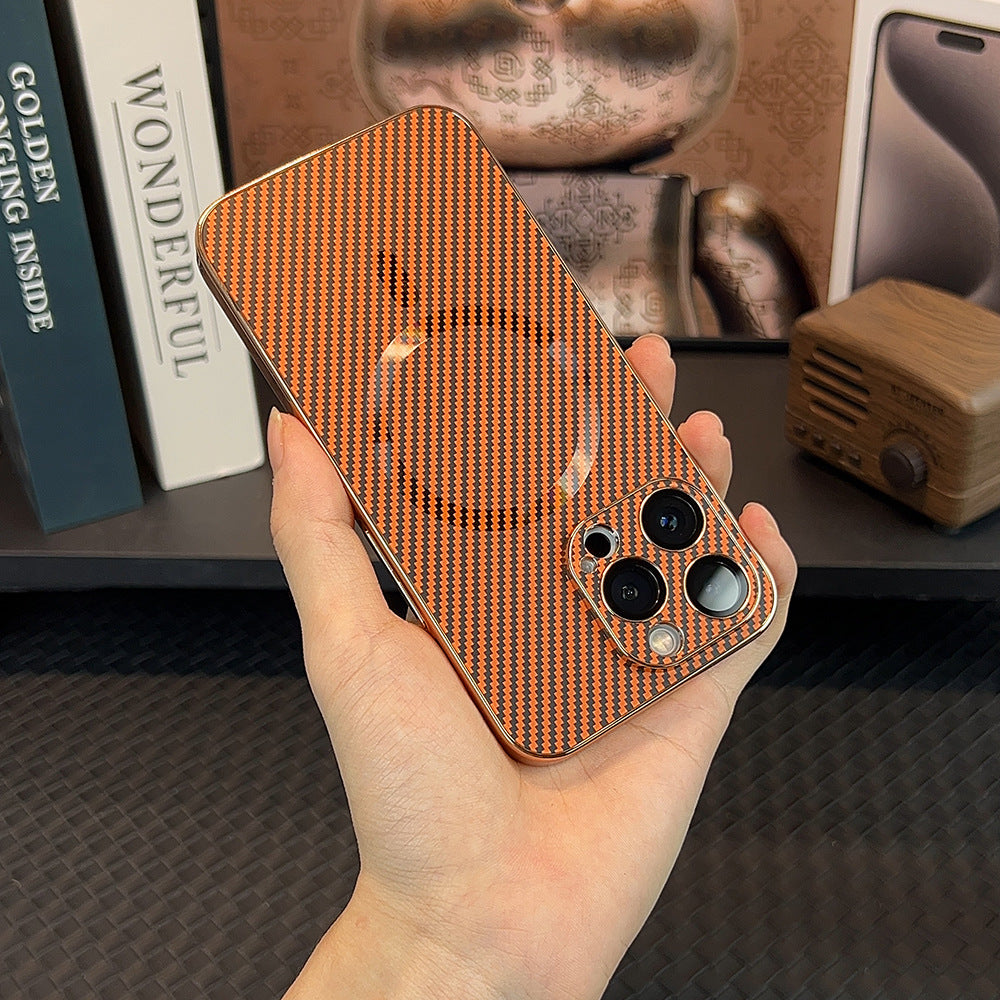 Carbon Fiber MagSafe iPhone Case: Ultra-Thin & Scratch Resistant