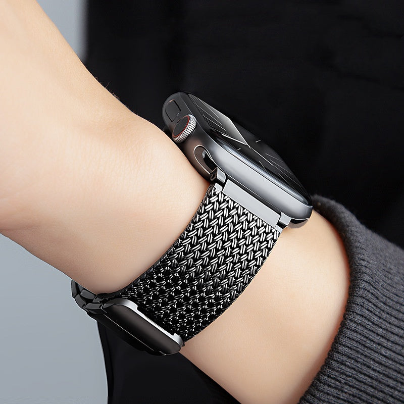 Magnetic Quick-Release Smartwatch Strap: Adjustable for All Wrist Sizes