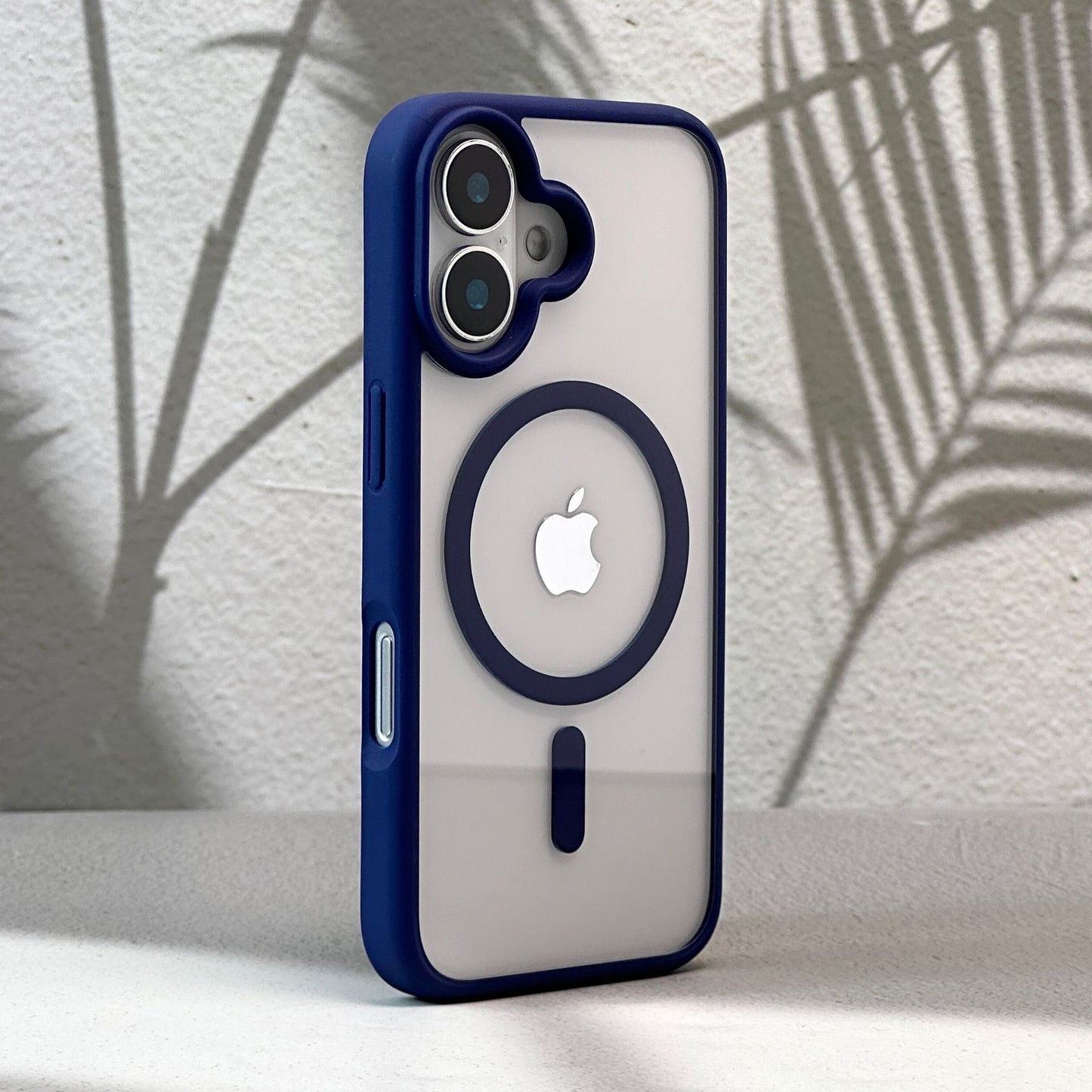 MagSafe-Compatible Transparent iPhone Case with Shockproof Protection