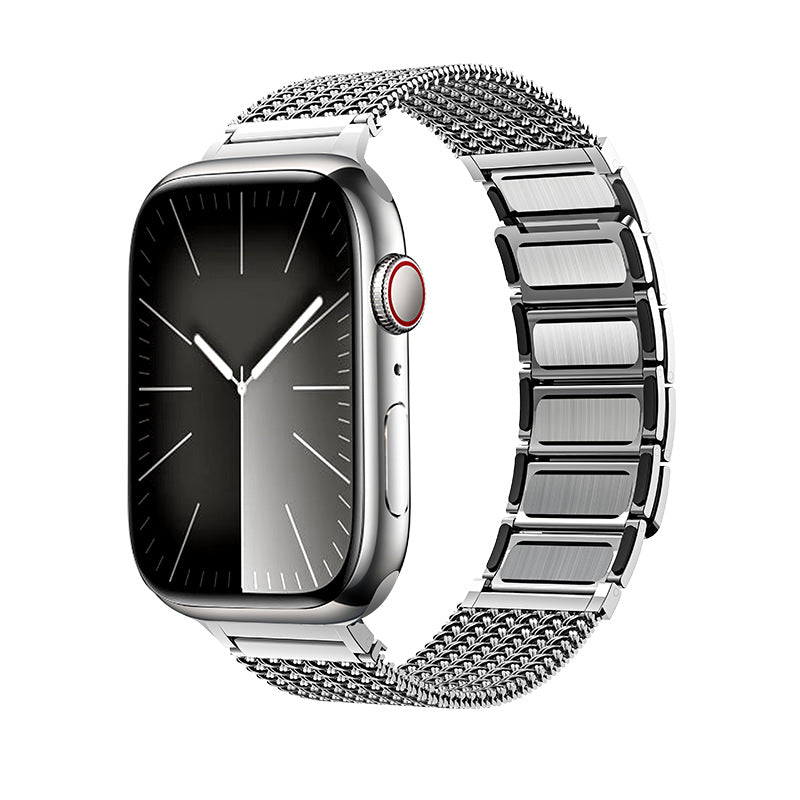 Magnetic Quick-Release Smartwatch Strap: Adjustable for All Wrist Sizes