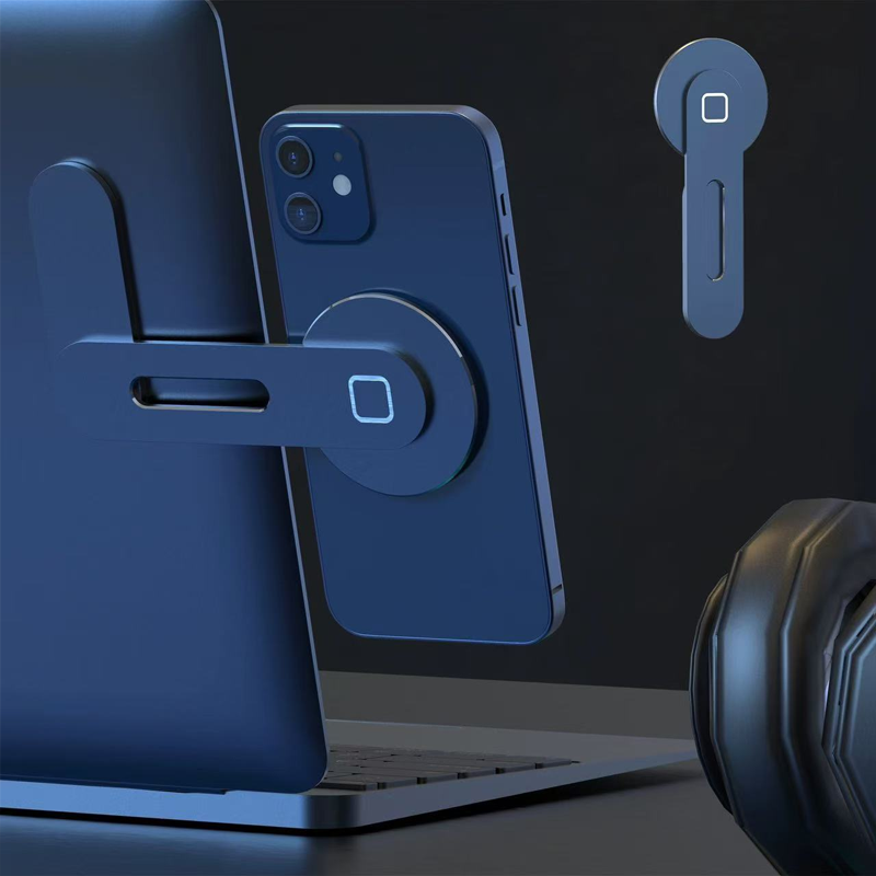 Magnetic Side Mount Clip – Phone Holder for Laptop Screen Extension & Sync Use
