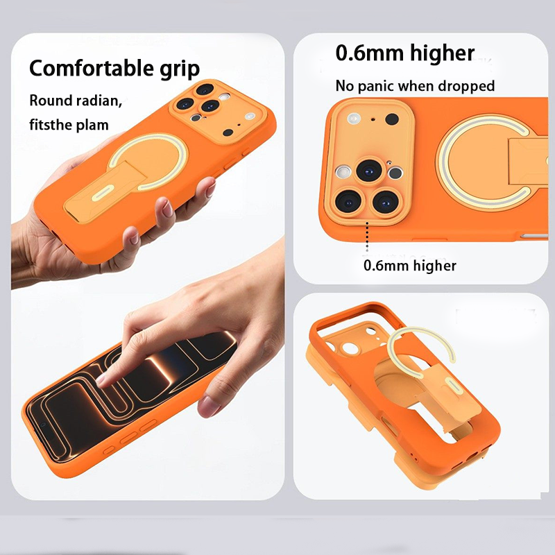 DualArmor · Hidden Bracket Magnetic Silicone Case