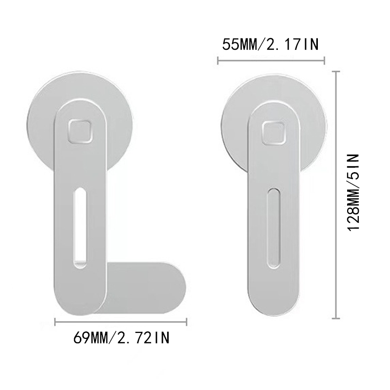Magnetic Side Mount Clip – Phone Holder for Laptop Screen Extension & Sync Use