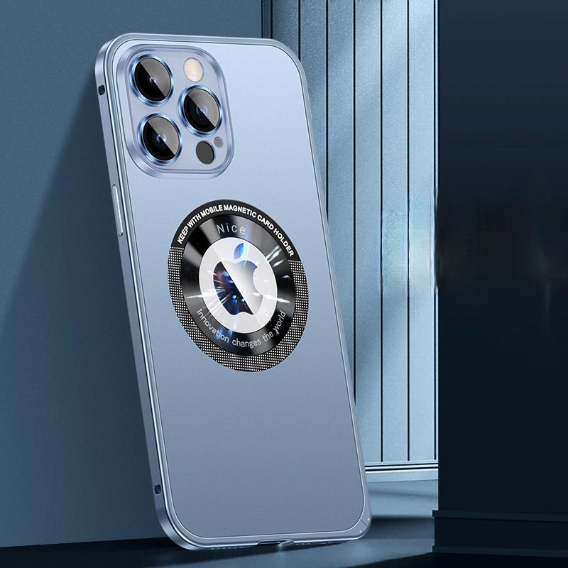 Magnetic Metal Frame Mobile Phone Case