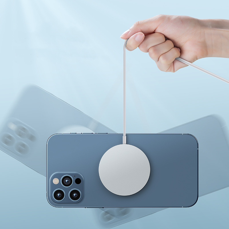 Magnetic Wireless Fast Charger - USB & Type-C 2-in-1