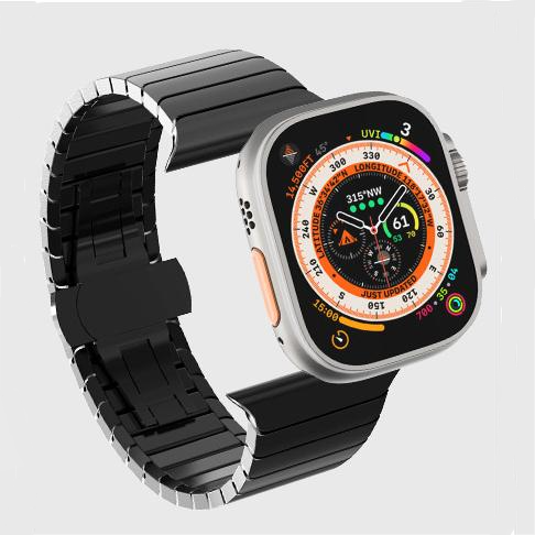 Adjustable Metal Apple Watch Band: Personalized Fit & Style