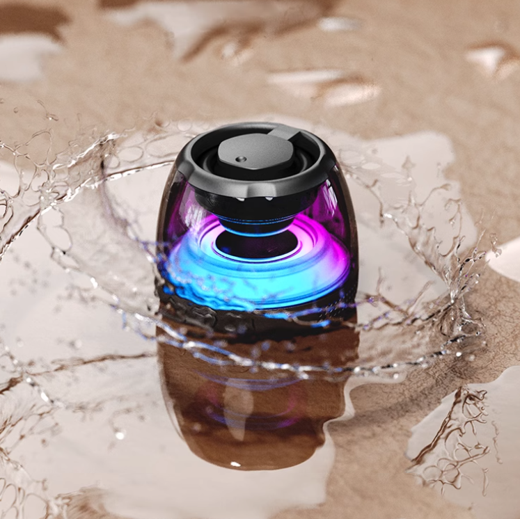 Mini Bluetooth Speaker - Magnetic & Ambient Light