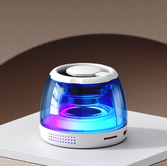 Mini Bluetooth Speaker - Magnetic & Ambient Light