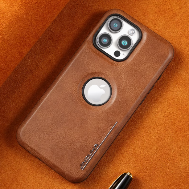 LuxGuard Leather Case – MagSafe & Ultimate Protection