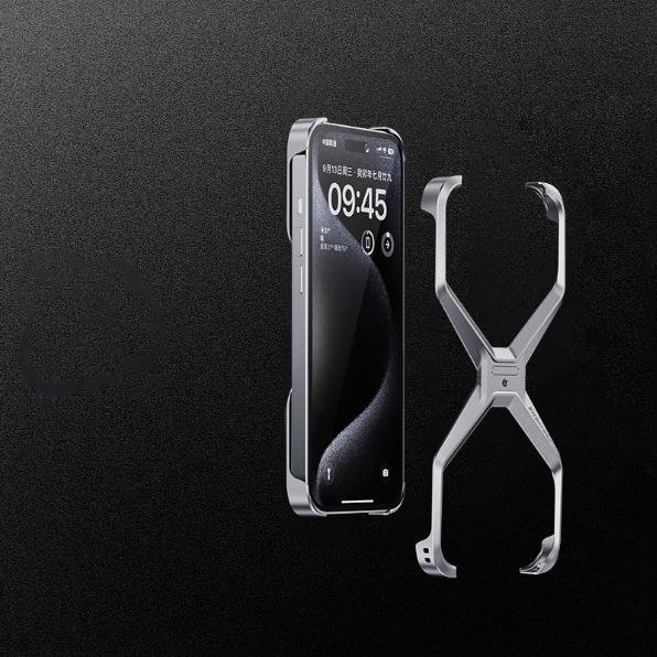 IronCore Frameless Metal Case – Military-Grade Drop Protection