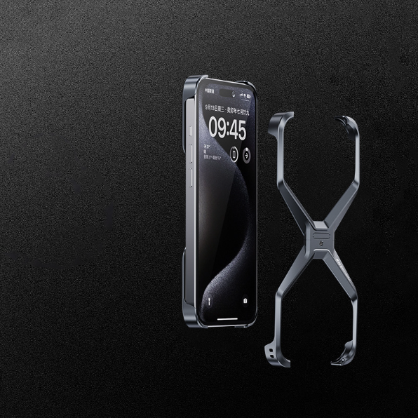 IronCore Frameless Metal Case – Military-Grade Drop Protection