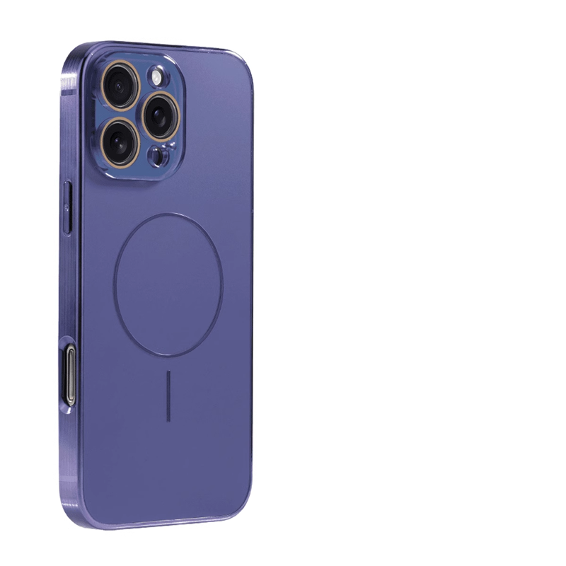 PureFrame Brushed Metal Frame Case – Magnetic Compatible & Lens Protection