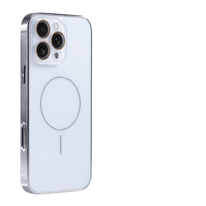 PureFrame Brushed Metal Frame Case – Magnetic Compatible & Lens Protection