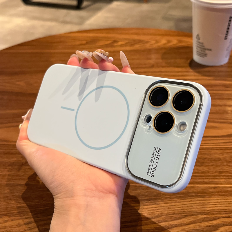 PureSilk MagSafe Silicone Case – Lens Protection & MagSafe Ready