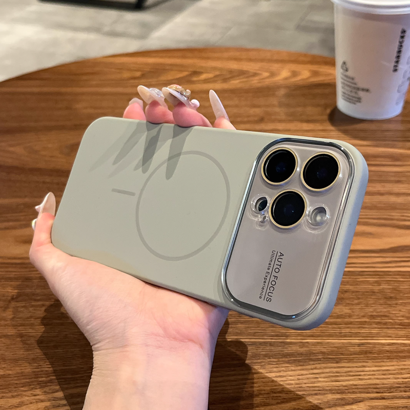 PureSilk MagSafe Silicone Case – Lens Protection & MagSafe Ready