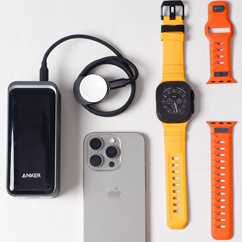 VoltMate DuoCharge Cable – 100W Fast Charging & Apple Watch Magnetic Charging
