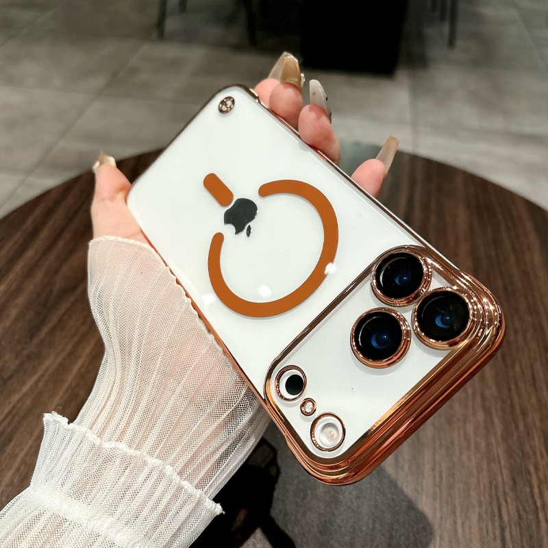 LumiClear MagSafe Case – Slim Design, Fingerprint-Resistant & Crystal Shine