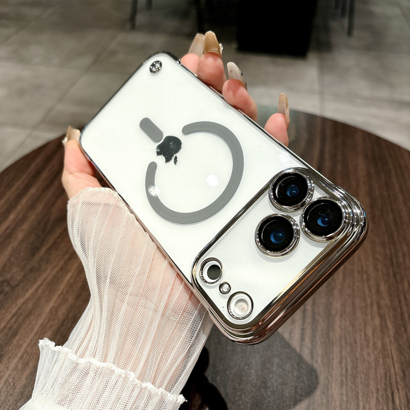 LumiClear MagSafe Case – Slim Design, Fingerprint-Resistant & Crystal Shine