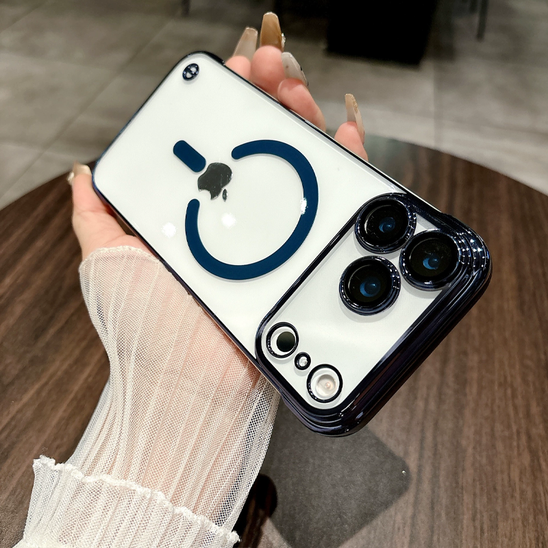 LumiClear MagSafe Case – Slim Design, Fingerprint-Resistant & Crystal Shine