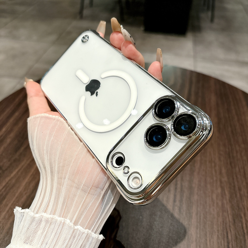 LumiClear MagSafe Case – Slim Design, Fingerprint-Resistant & Crystal Shine