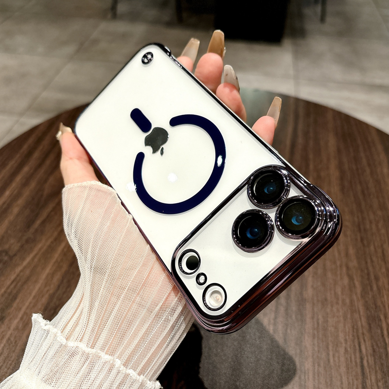 LumiClear MagSafe Case – Slim Design, Fingerprint-Resistant & Crystal Shine