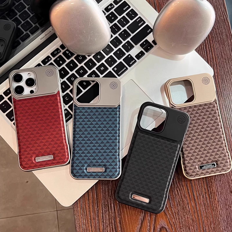 AeroCarbon Slim Case – MagSafe Ready, Oil-Resistant with Built-in Aroma