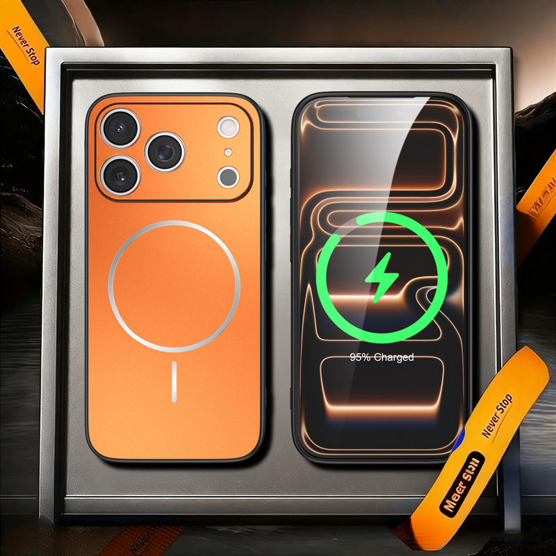 Velora MatteMag Case – Smooth Touch, Metal Feel & Magnetic Ready