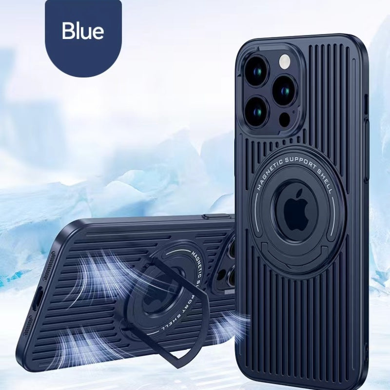 Magnetic Rod Stand: Heat Dissipation, Shockproof Phone Case