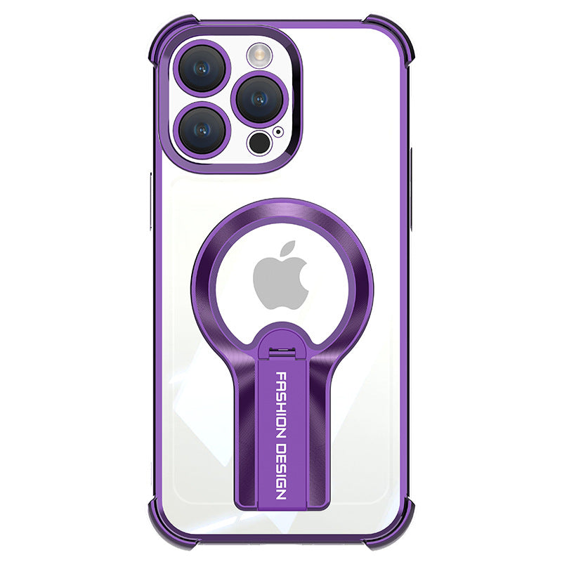AuraEdge Magnetic Kickstand Case – Stylish, Strong & MagSafe Compatible