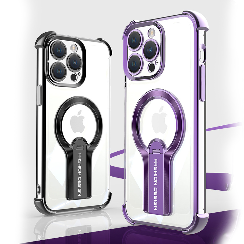 AuraEdge Magnetic Kickstand Case – Stylish, Strong & MagSafe Compatible