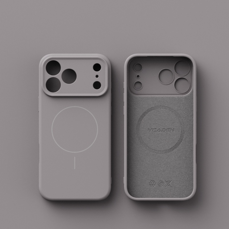 SkinEase Silicone Case – MagSafe Ready with Soft-Touch Comfort