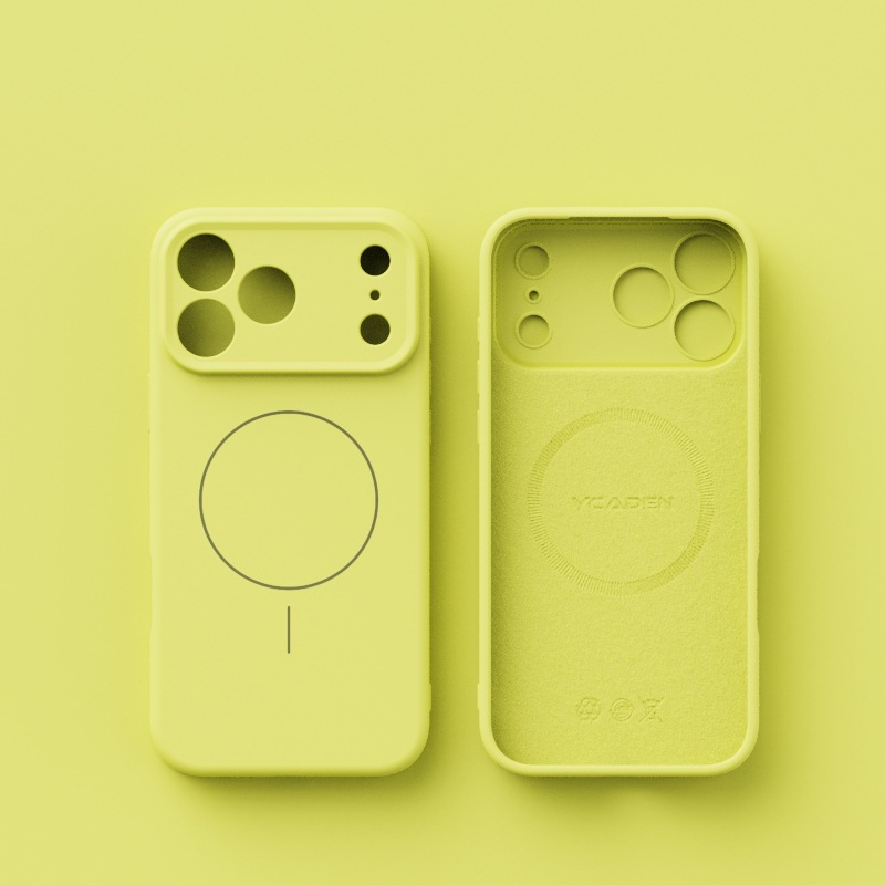 SkinEase Silicone Case – MagSafe Ready with Soft-Touch Comfort