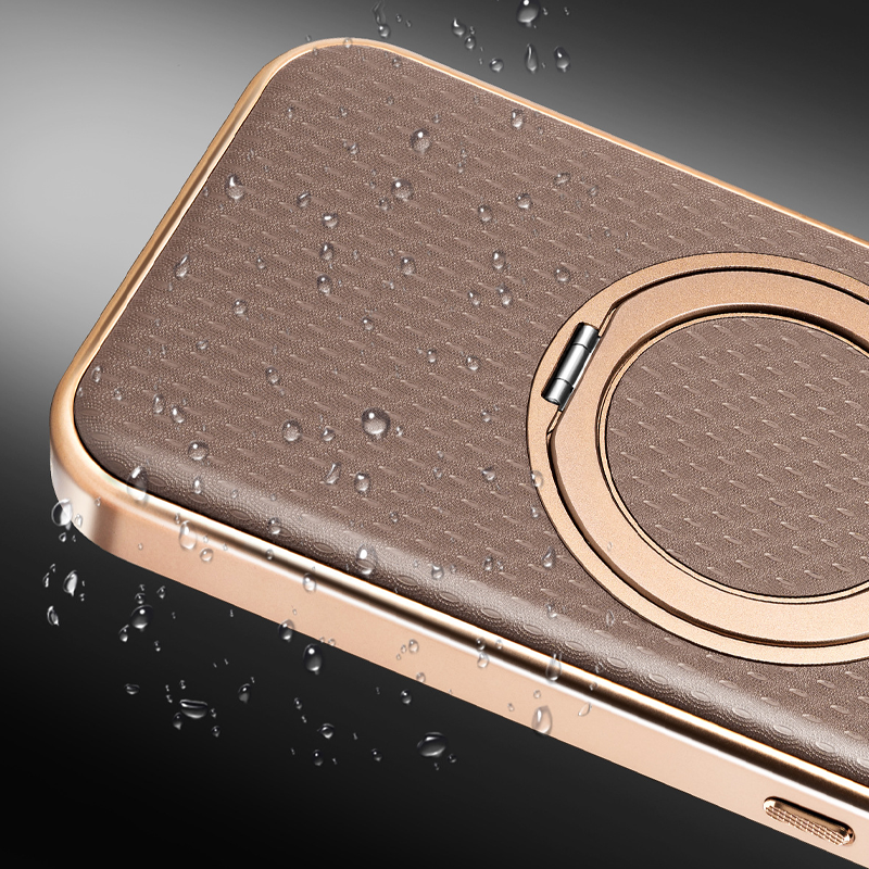 LuxFold Magnetic Leather Case – Professional Look & Built-in Stand