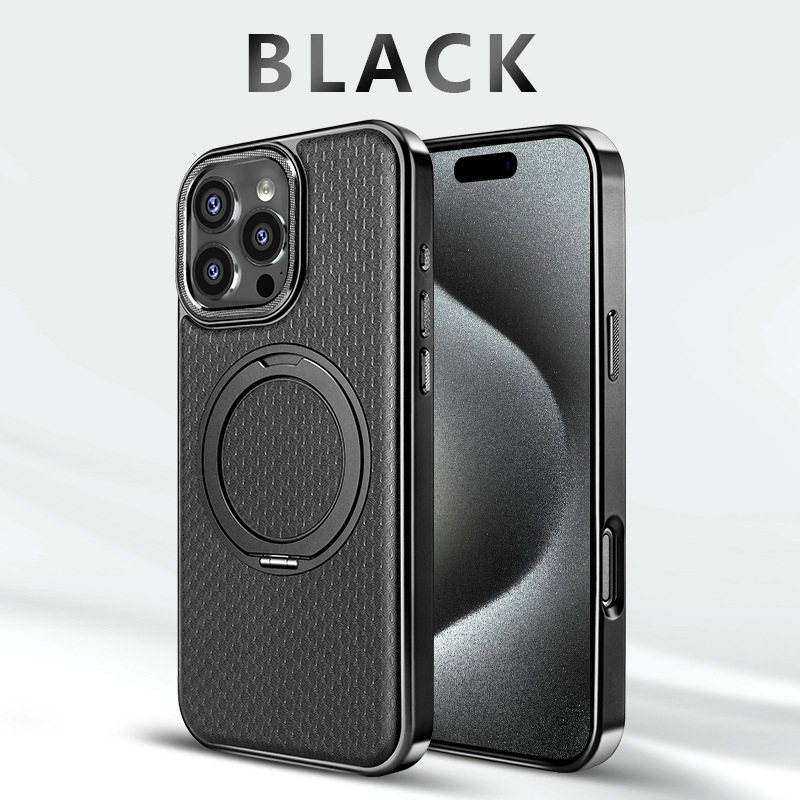 LuxFold Magnetic Leather Case – Professional Look & Built-in Stand