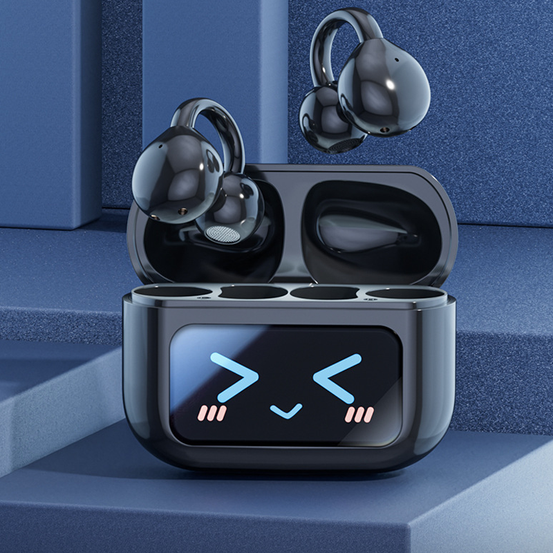 Ai Smart Ear Clip Earphones – Screen Control & Ultra-Long Battery