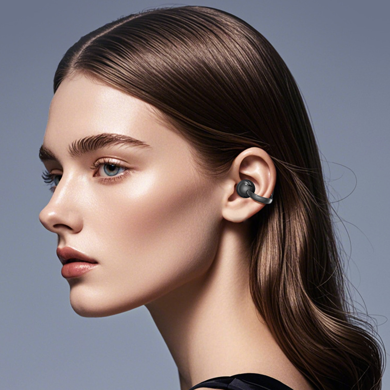 Ai Smart Ear Clip Earphones – Screen Control & Ultra-Long Battery