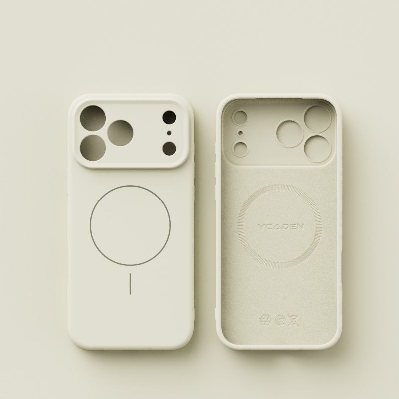 SkinEase Silicone Case – MagSafe Ready with Soft-Touch Comfort