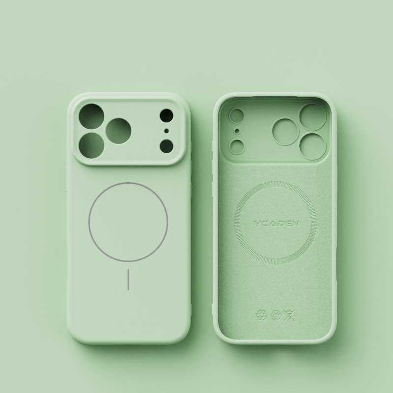 SkinEase Silicone Case – MagSafe Ready with Soft-Touch Comfort