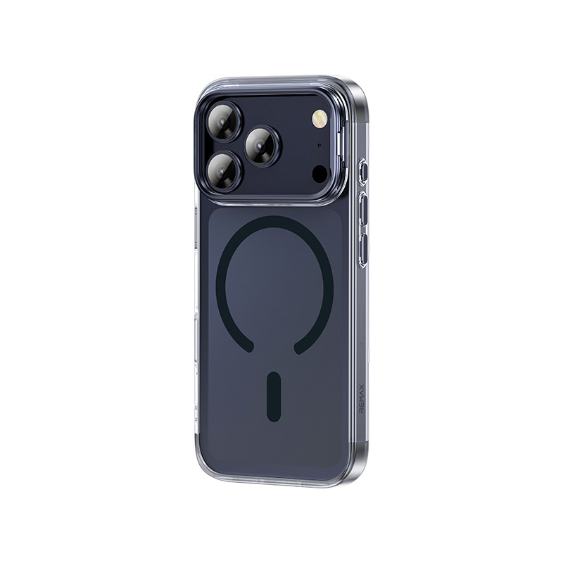 LumiEdge Magnetic Clear Case – Sleek Protection with Hidden Stand
