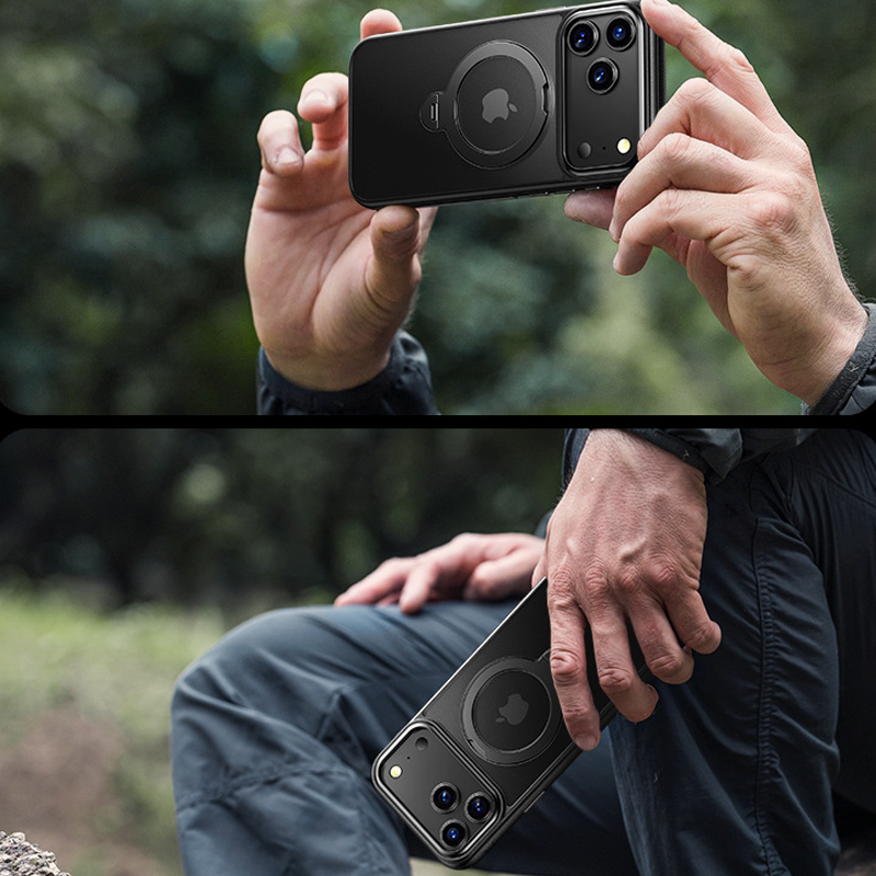 PureForm MagKick Case – Sleek Style, Magnetic Mount & Built-in Stand
