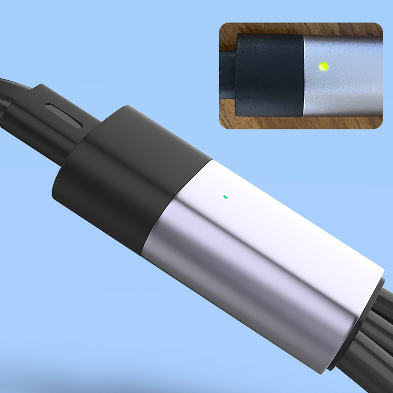 FlexiCharge Pro Cable – Retractable Design, Multi-Port & Fast Charging