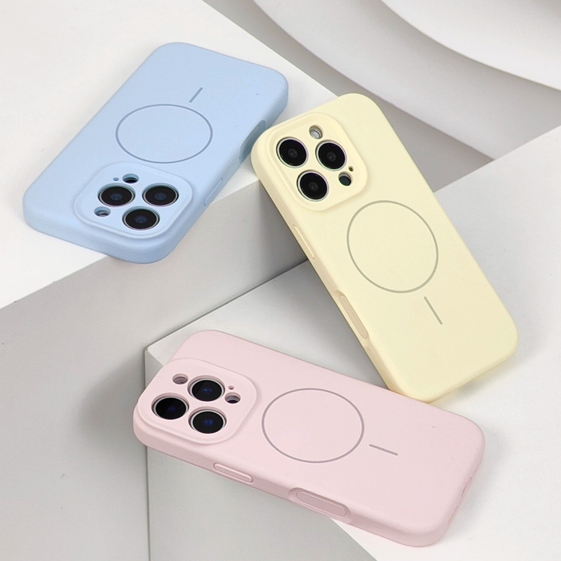 SilkenShield Silicone Case – Magnetic Ready & Stain-Resistant Finish