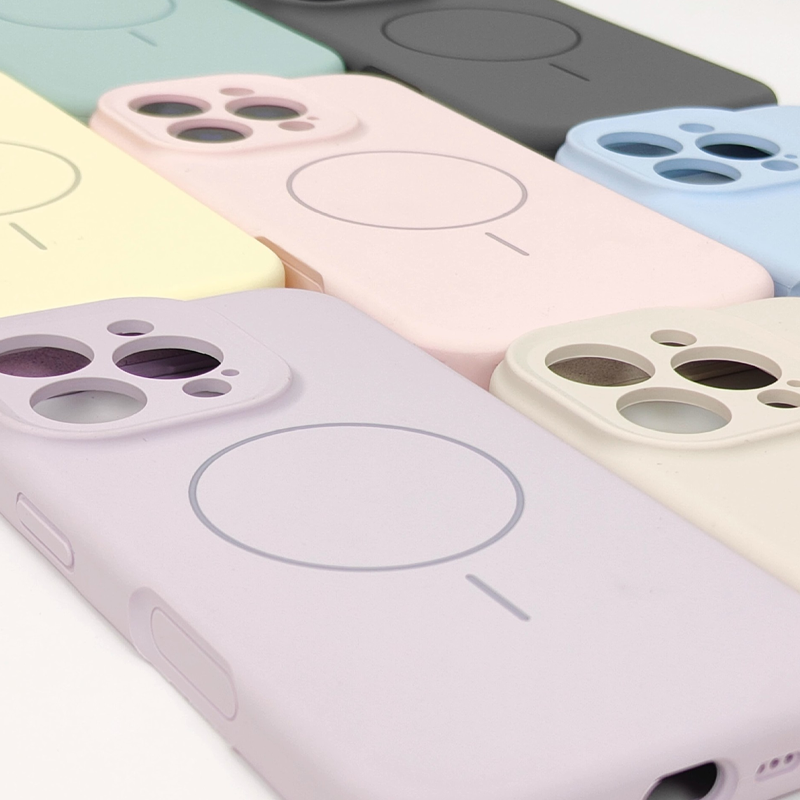 SilkenShield Silicone Case – Magnetic Ready & Stain-Resistant Finish