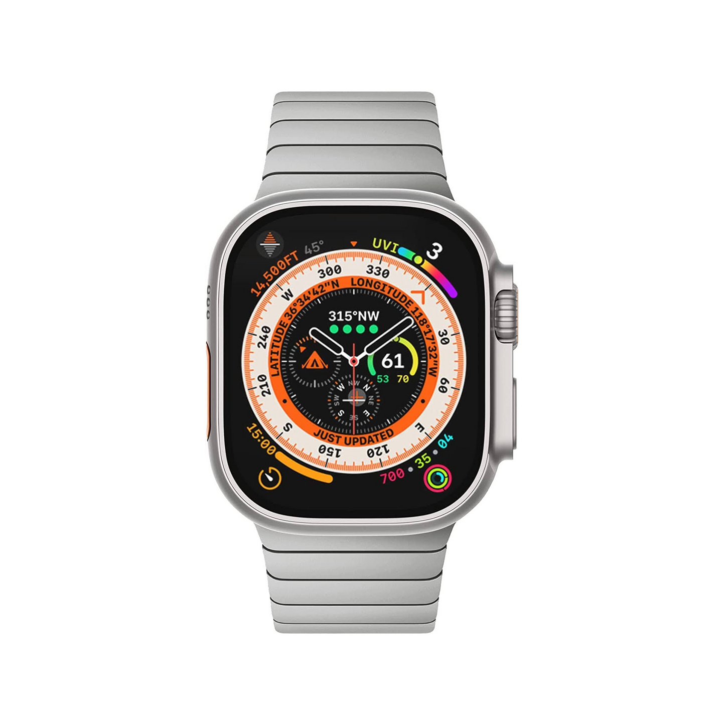 Adjustable Metal Apple Watch Band: Personalized Fit & Style