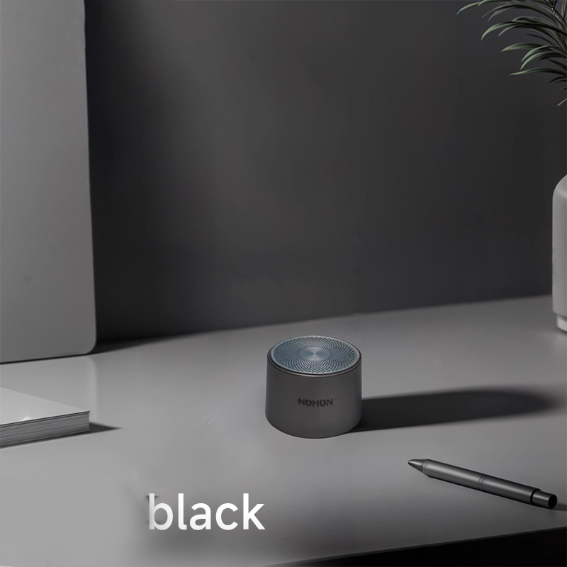 Audelle HaloPod Bluetooth Speaker – Magnetic Alloy Build, Waterproof with Ambient Glow