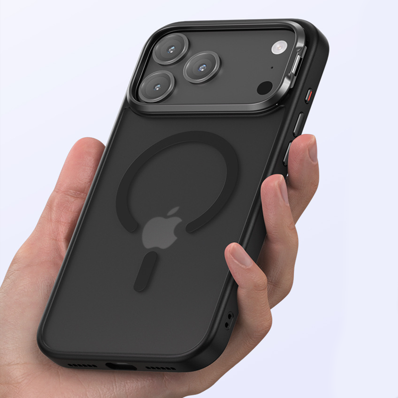 PureClear Kickstand Case – Thin Profile, MagSafe Compatible & Hands-Free Stand